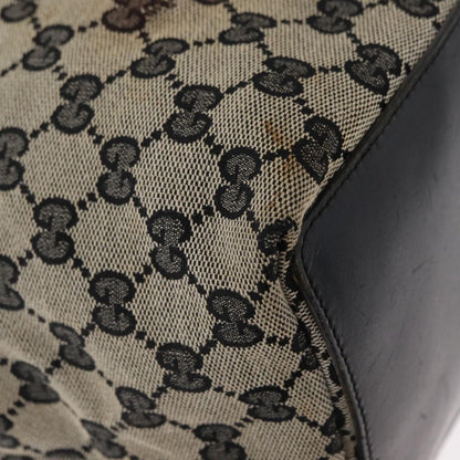 Gucci GUCCI GG Canvas Tote Bag Navy Gold 002 1097 3444 Authentic 158526
