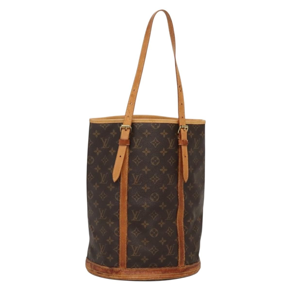 Louis Vuitton LOUIS VUITTON Monogram Bucket GM Shoulder Bag M42236 LV Authentic 71488