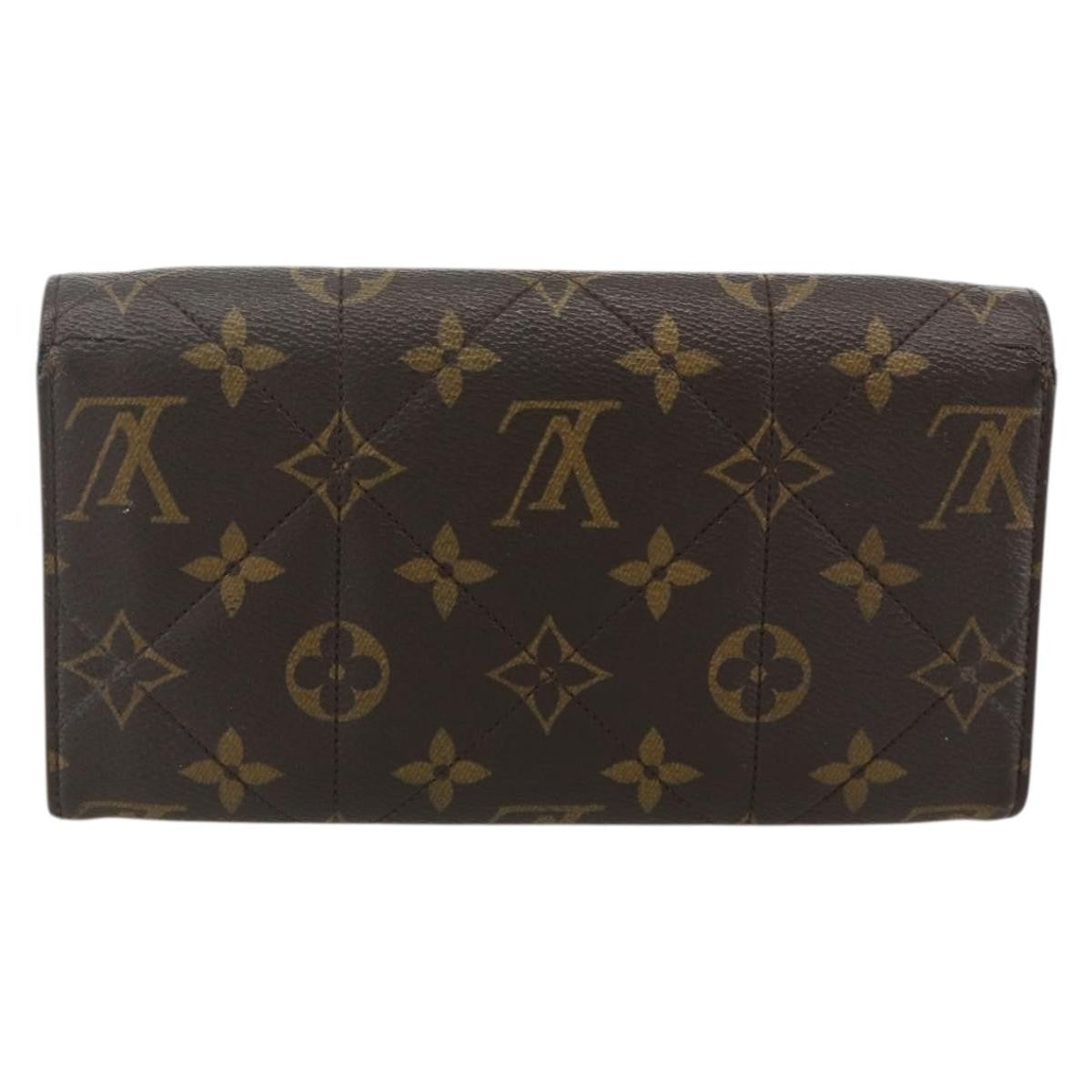 Louis Vuitton LOUIS VUITTON Monogram Etoile Portefeiulle Sarah Long Wallet M66556 Authentic 153672 Bag