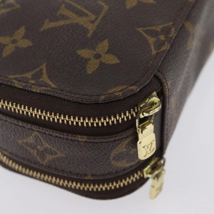 Louis Vuitton LOUIS VUITTON Monogram Trousse Brush PM Cosmetic Pouch M47510 LV Authentic BA11439 Bag