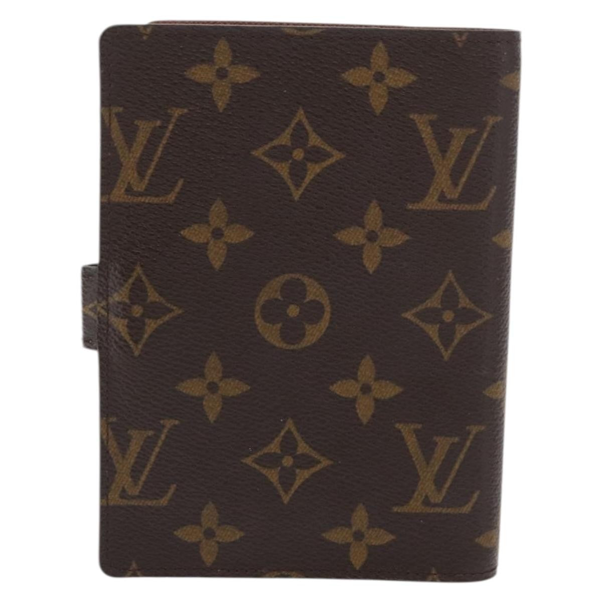 Louis Vuitton LOUIS VUITTON Monogram Keepall Agenda PM Day Planner Cover R20964 LV Authentic 171189 Bag