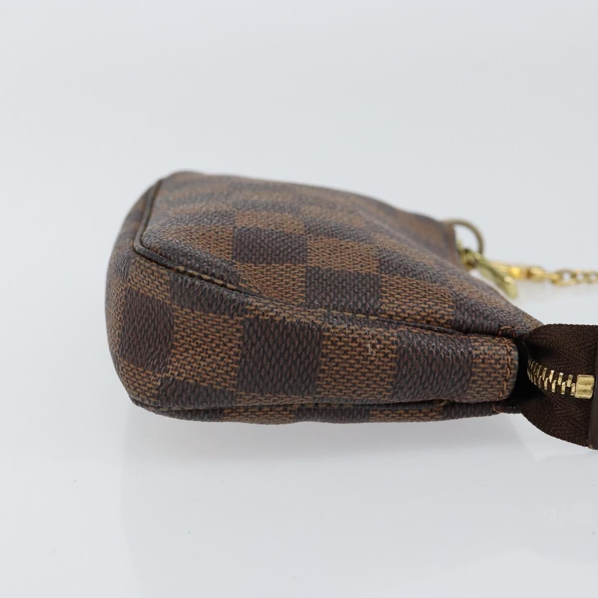 Louis Vuitton LOUIS VUITTON Damier Ebene Mini Pochette Accessoires Pouch N58009 LV Authentic 156078 Bag
