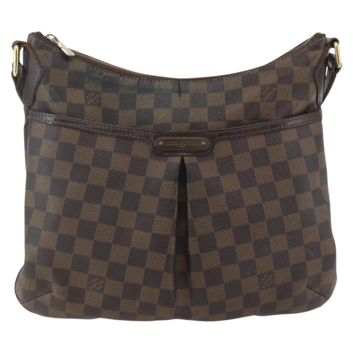 Louis Vuitton LOUIS VUITTON Damier Ebene Bloomsbury PM Shoulder Bag N42251 LV Authentic 160024