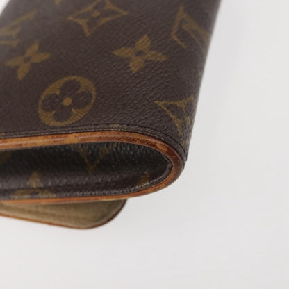 Louis Vuitton LOUIS VUITTON Monogram Pochette Twin PM Shoulder Bag M51854 LV Authentic gh816