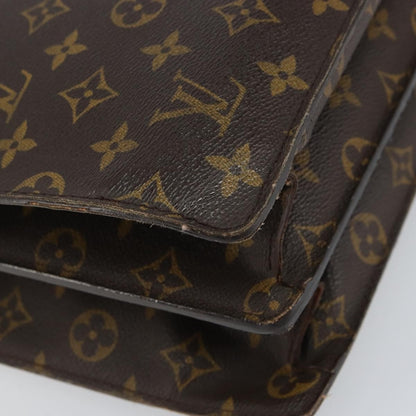 Louis Vuitton LOUIS VUITTON Monogram Serviette Fermoir Business Bag M53305 LV Authentic bs32001