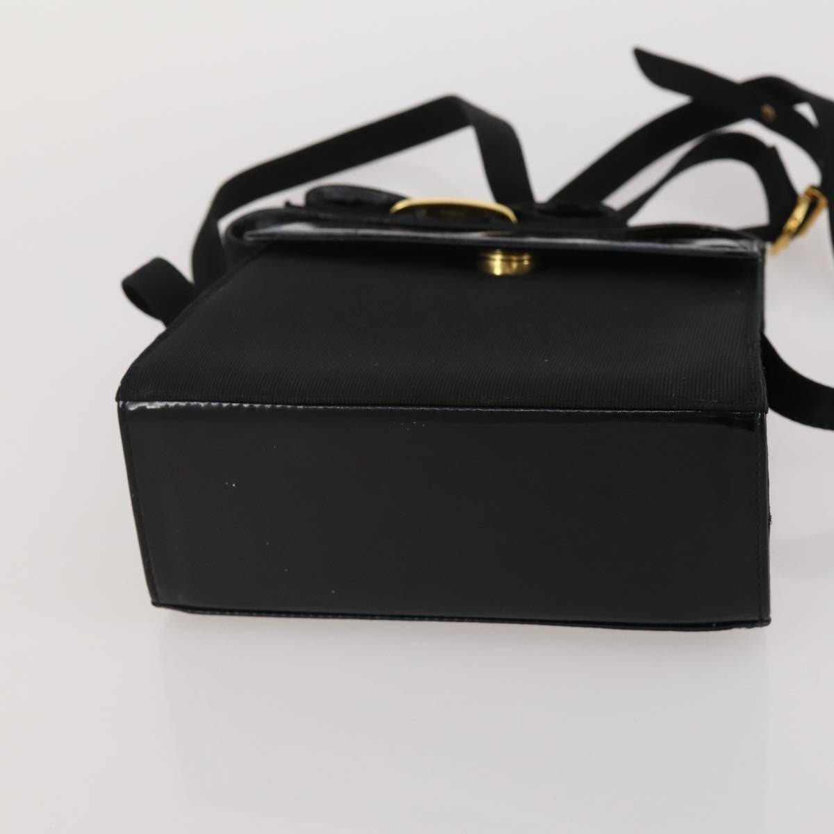 Salvatore Ferragamo Salvatore Ferragamo Hand Bag Patent leather 3 Set White Black Navy Authentic 162600