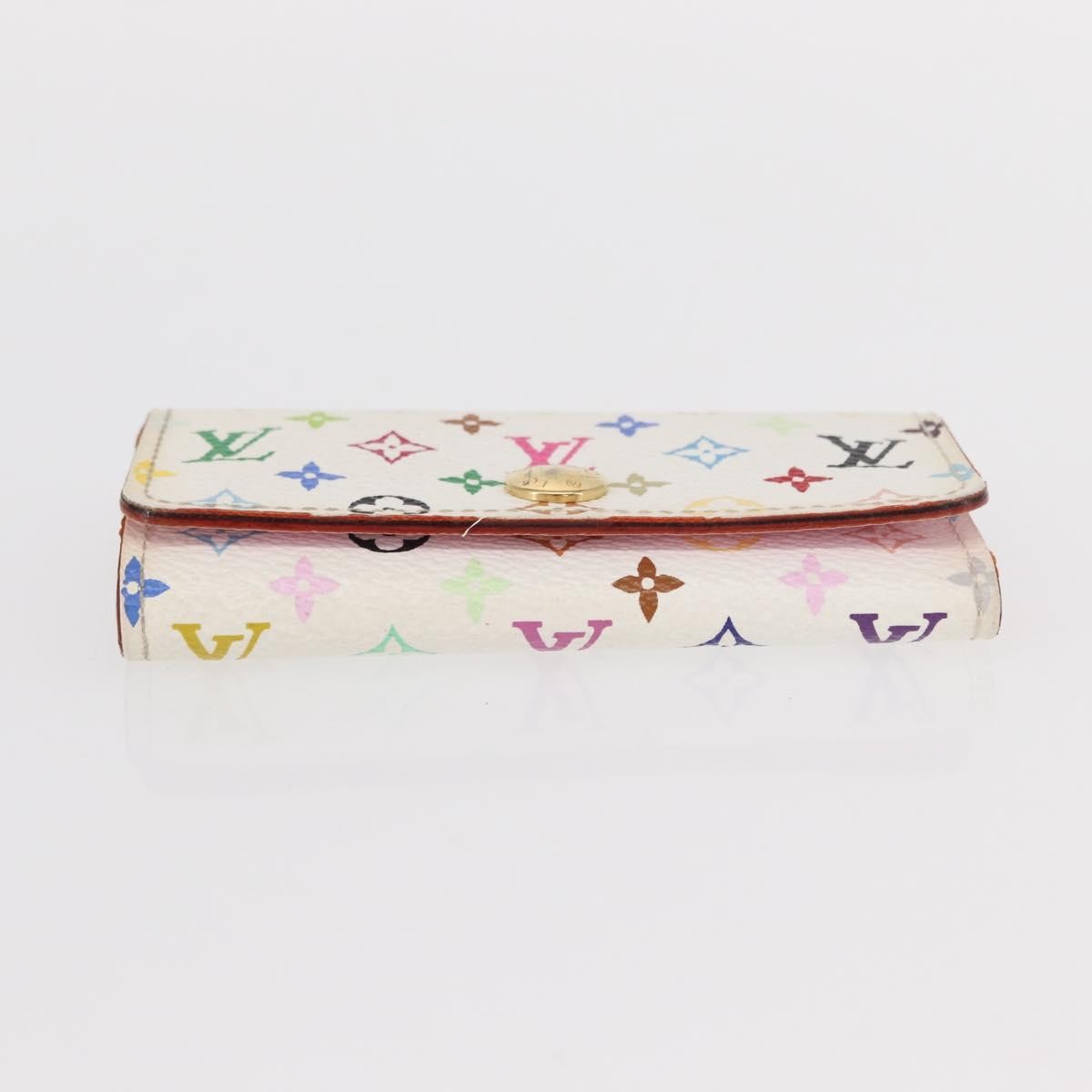 Louis Vuitton LOUIS VUITTON Monogram Multicolor Multicles 4 Key Case White M93731 Authentic 153417 Bag