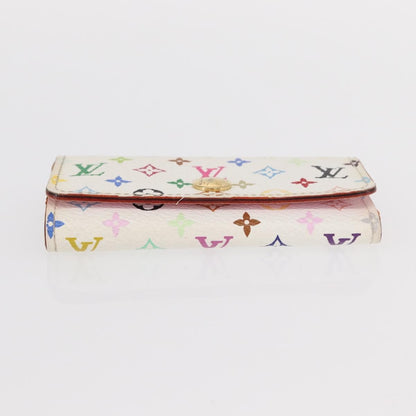 Louis Vuitton LOUIS VUITTON Monogram Multicolor Multicles 4 Key Case White M93731 Authentic 153417 Bag