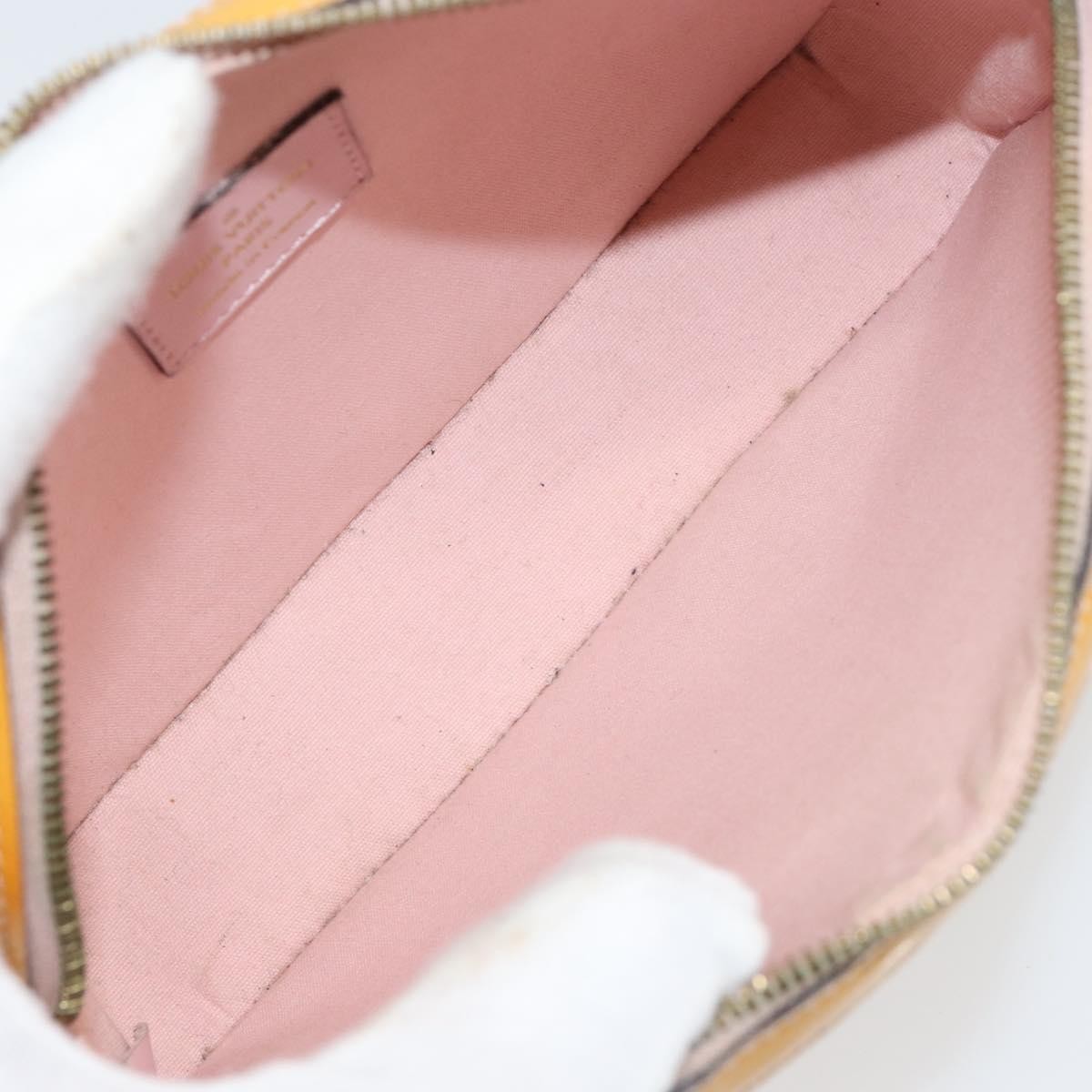 Louis Vuitton LOUIS VUITTON Monogram Vernis Camera Pouch Rose Valerine M64058 LV Authentic BA8067 Bag