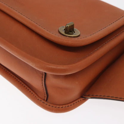 Coach Coach Body Bag Leather Brown Authentic am10204