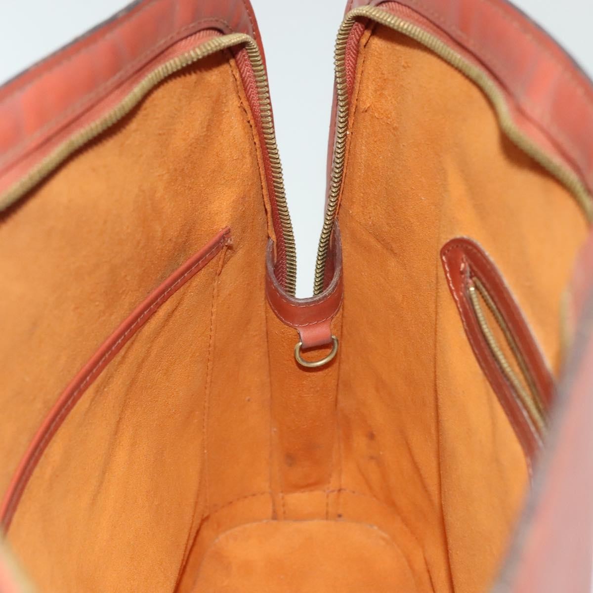 Louis Vuitton LOUIS VUITTON Epi Lussac Shoulder Bag Brown M52283 LV Authentic 136432