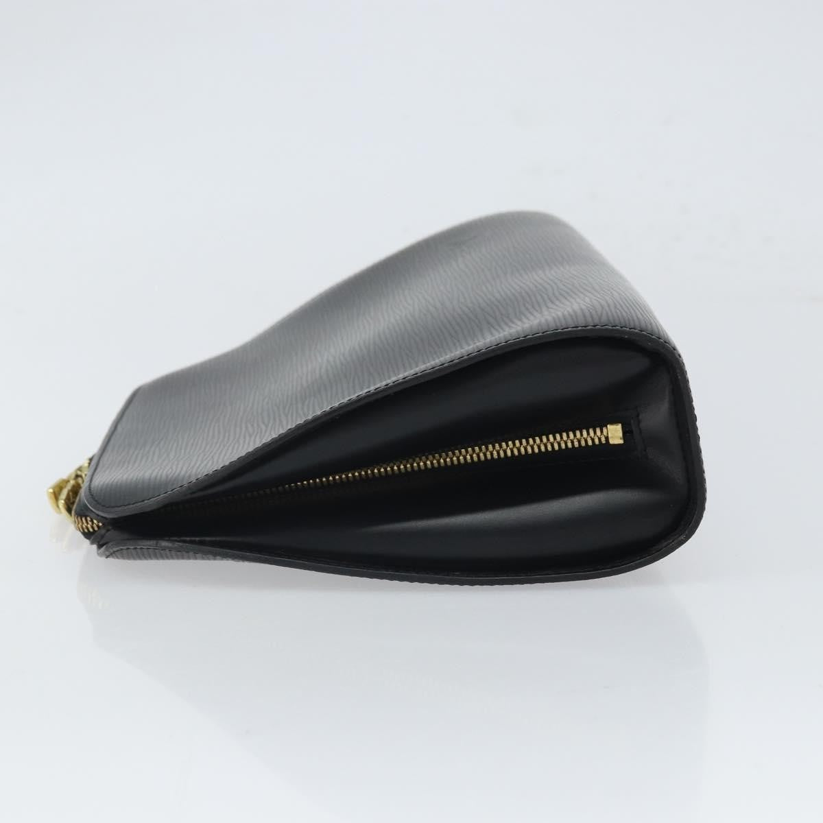 Louis Vuitton LOUIS VUITTON Epi Dauphine GM Cosmetic Pouch Black M48432 LV Authentic 168282 Bag