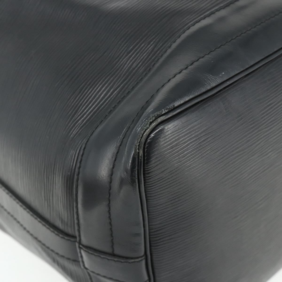 Louis Vuitton LOUIS VUITTON Epi Noe Shoulder Bag Black M44002 LV Authentic ka4110