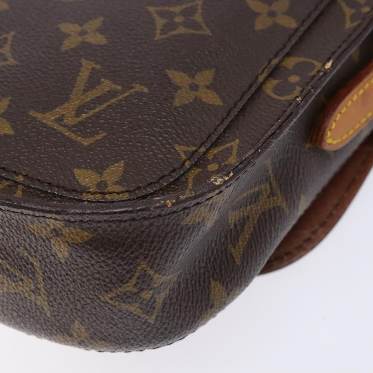 Louis Vuitton LOUIS VUITTON Monogram Saint Cloud PM Shoulder Bag M51244 LV Authentic ep10227