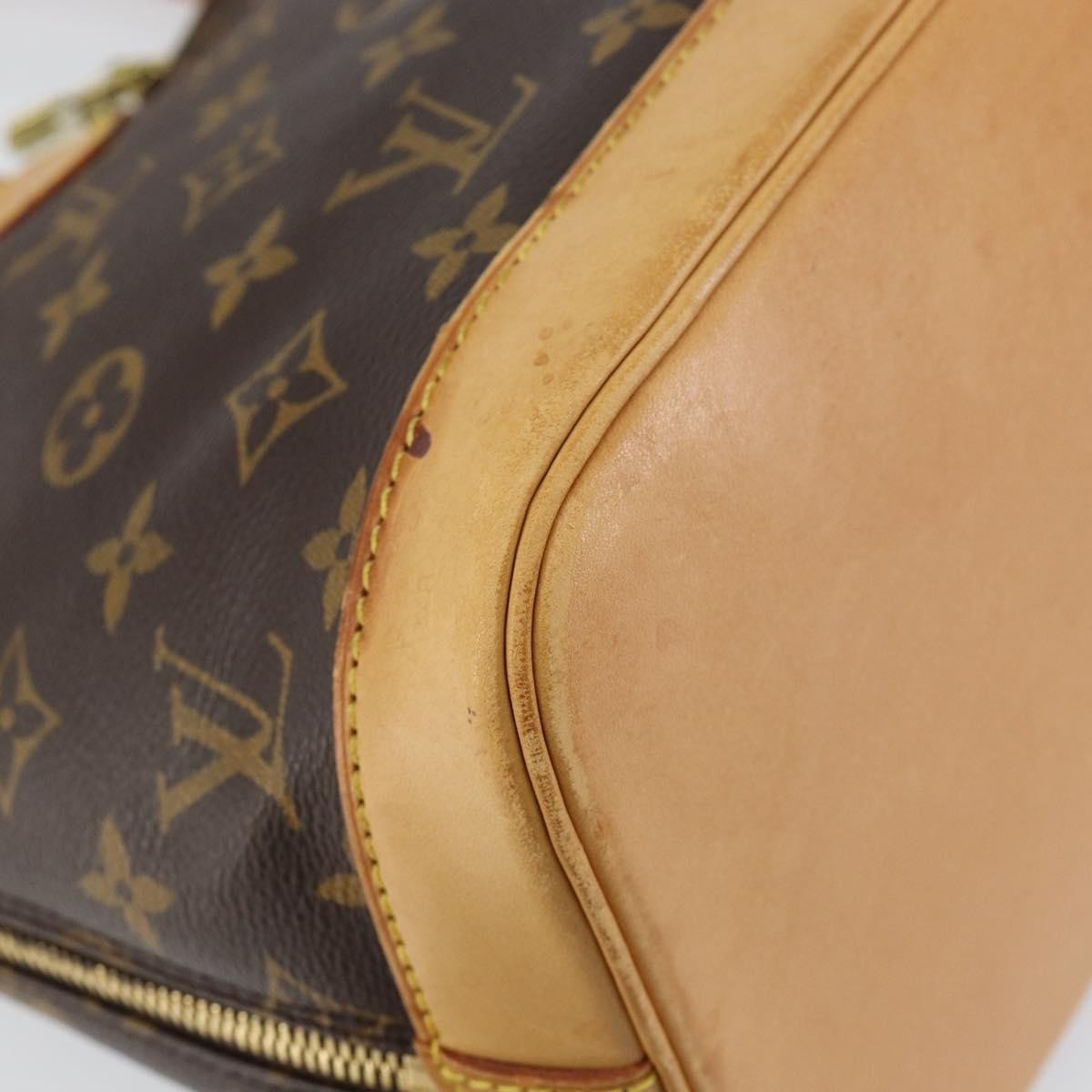 Louis Vuitton LOUIS VUITTON Monogram Alma Hand Bag M51130 LV Authentic 149986