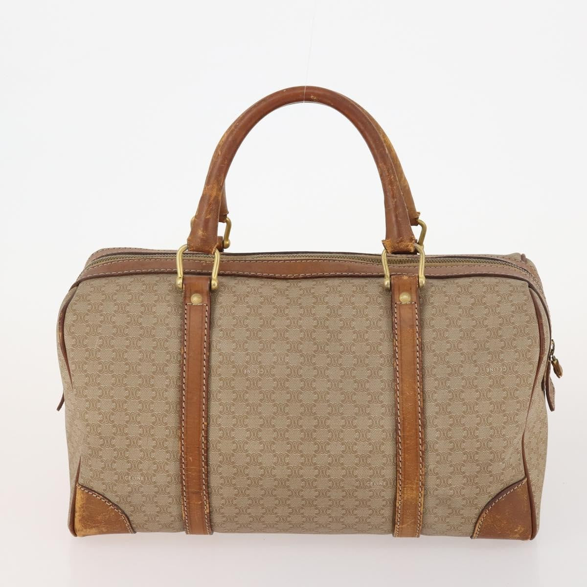 Burberrys Burberrys Cartier Celine Macadam Nova Check Bag Leather 4 Set Black Authentic BSZ449