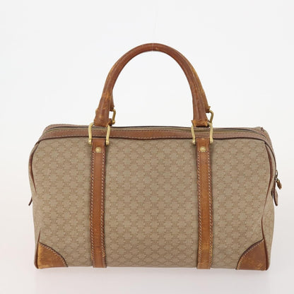 Burberrys Burberrys Cartier Celine Macadam Nova Check Bag Leather 4 Set Black Authentic BSZ449