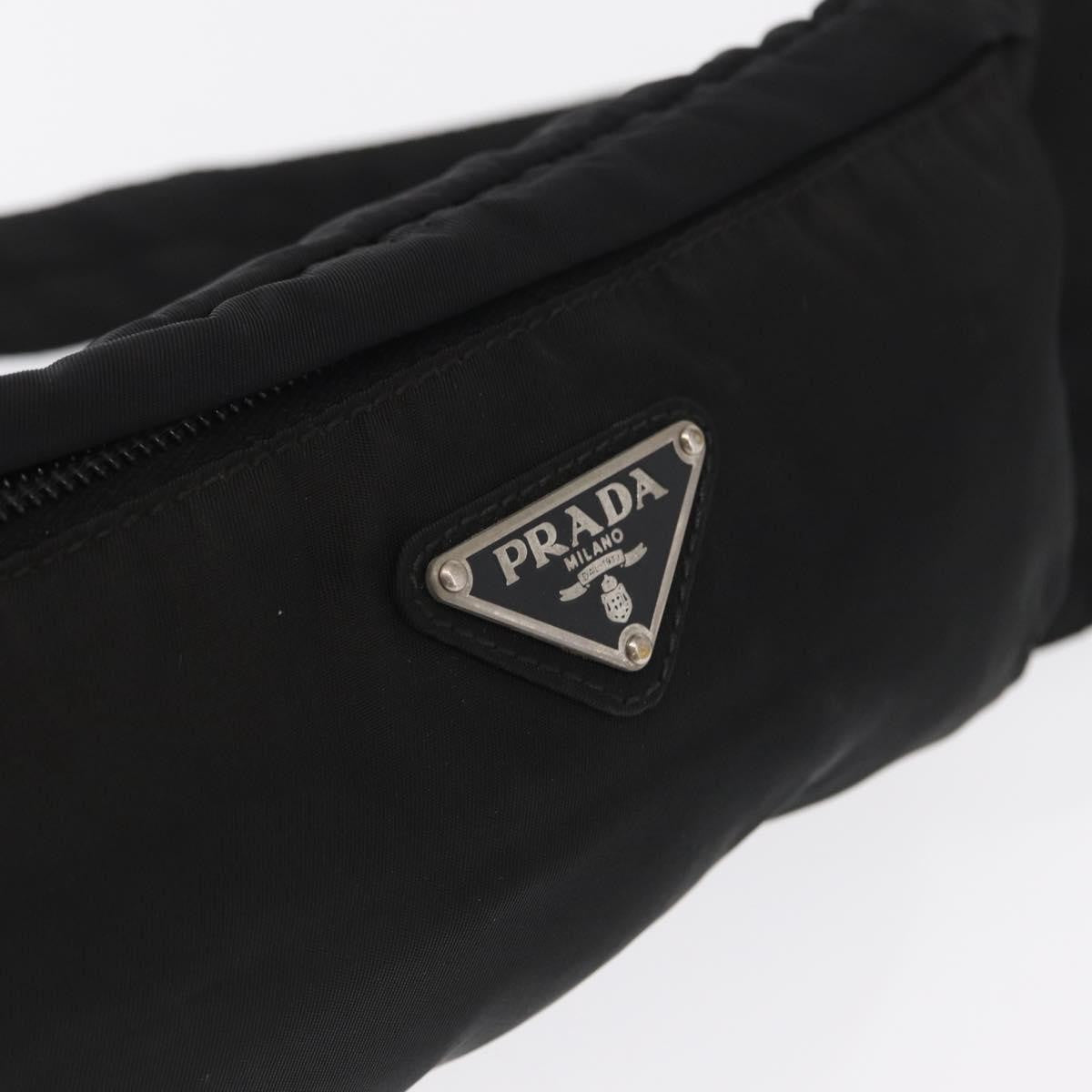 Prada PRADA Waist bag Nylon Black Authentic 171943