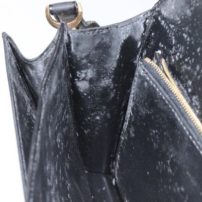 Louis Vuitton LOUIS VUITTON Epi Free Run Shoulder Bag Black M52402 LV Authentic 114385