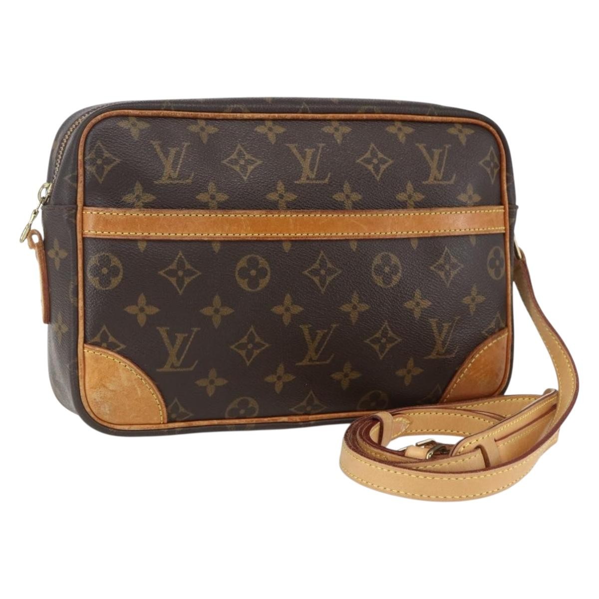 Louis Vuitton LOUIS VUITTON Monogram Trocadero 27 Shoulder Bag M51274 LV Authentic 161393