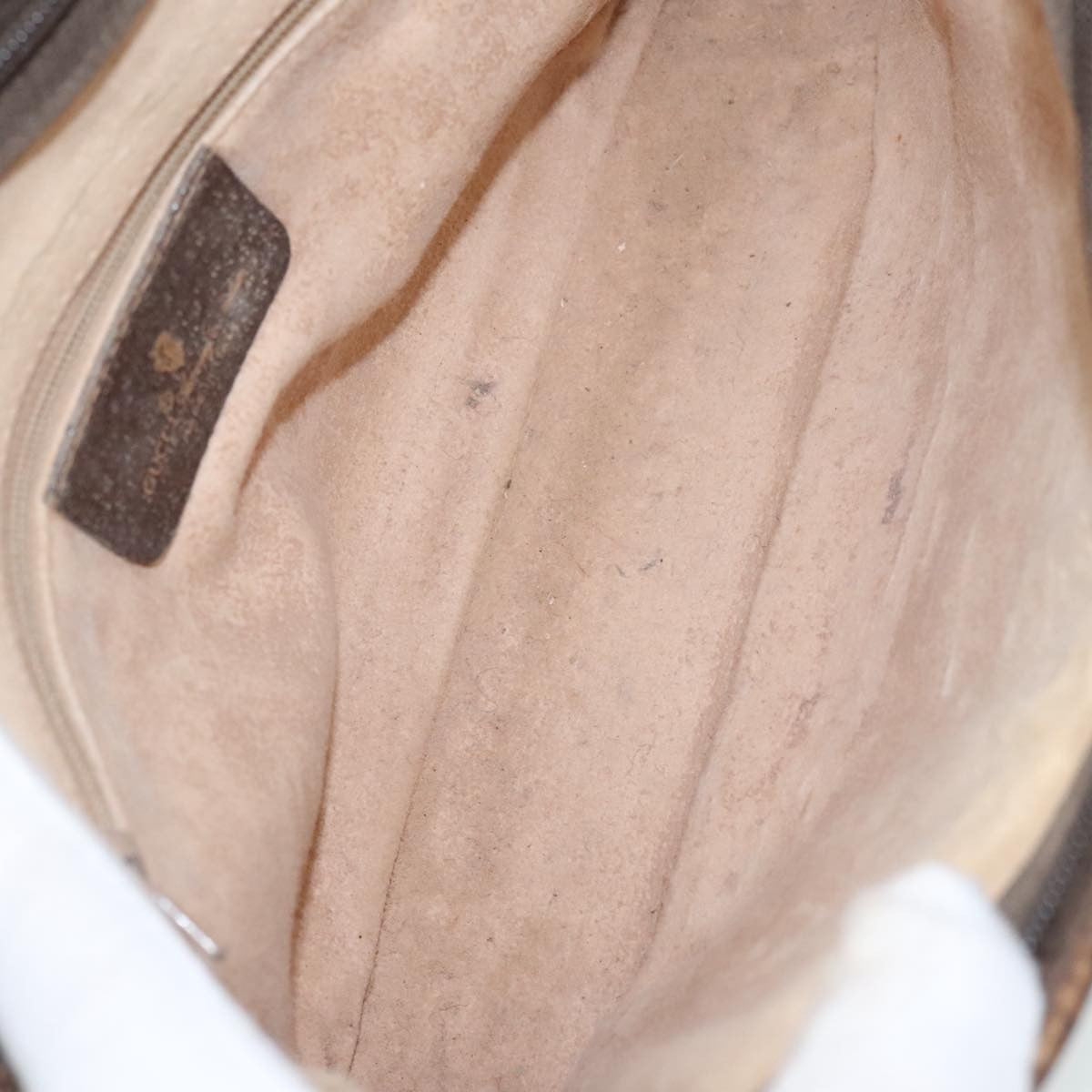 Gucci GUCCI GG Supreme Clutch Bag PVC Beige 97 01 037 Authentic 95525