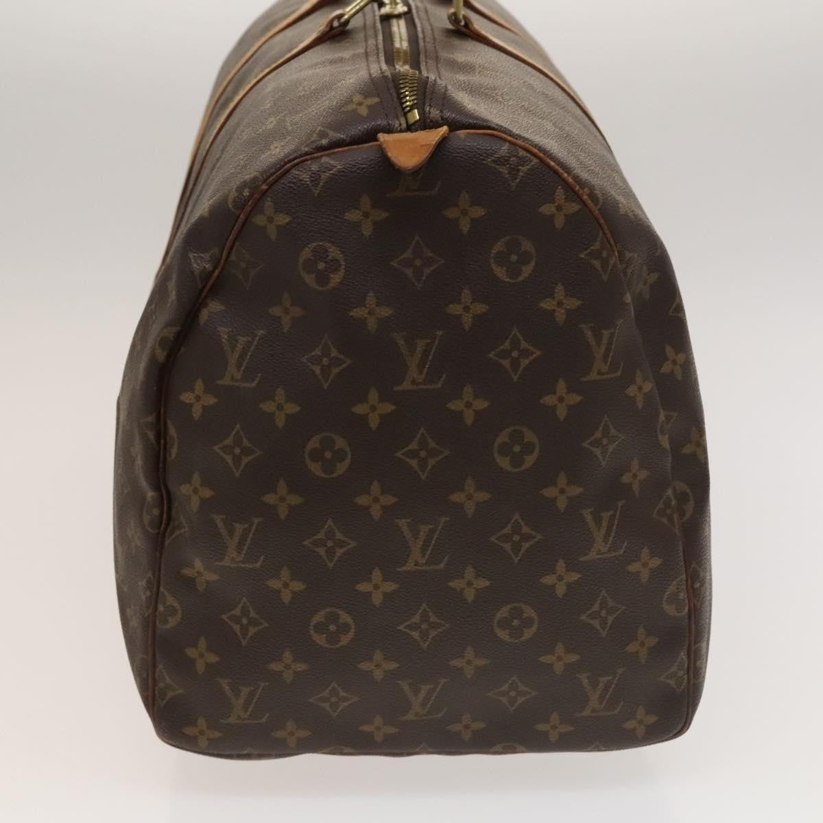 Louis Vuitton LOUIS VUITTON Monogram Keepall 55 Boston Bag M41424 LV Authentic 131773