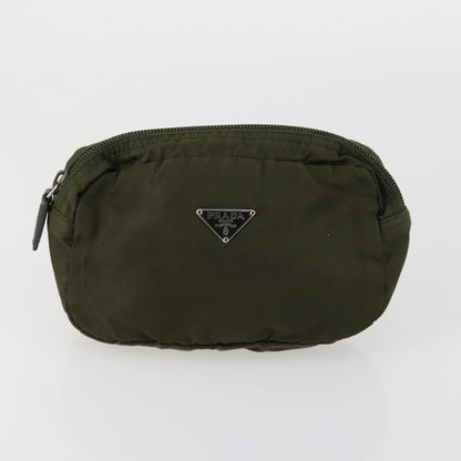 Burberrys Burberrys PRADA Nova Check Pouch Nylon Canvas 3 Set Pink Brown beige Authentic gh1623 Bag