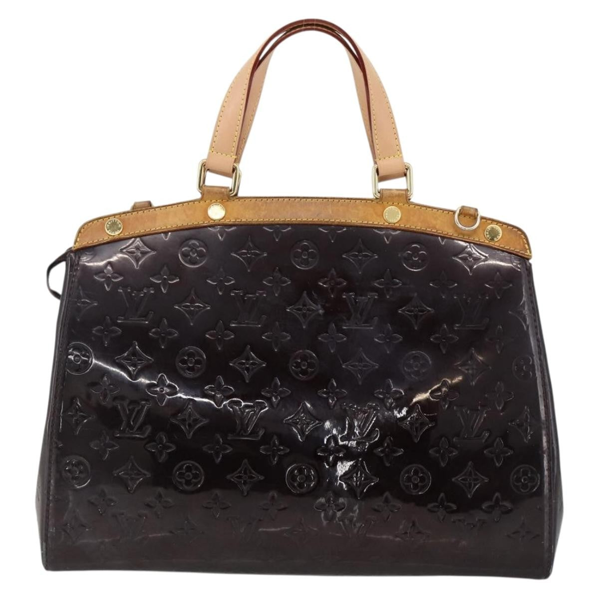 Louis Vuitton LOUIS VUITTON Monogram Vernis Blair GM Bag 2way Amarante M91616 LV Authentic BSZ597