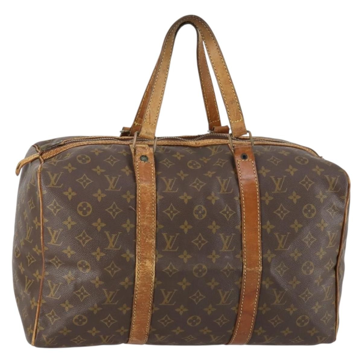 Louis Vuitton LOUIS VUITTON Monogram Sac Souple 45 Boston Bag M41624 LV Authentic 151133