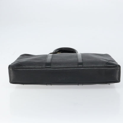 Louis Vuitton LOUIS VUITTON Epi Porte Documents Voyage Bag Black M40321 LV Authentic bs31789