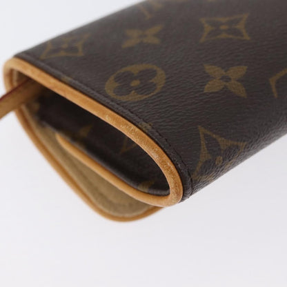 Louis Vuitton LOUIS VUITTON Monogram Pochette Twin PM Shoulder Bag M51854 LV Authentic ka3263