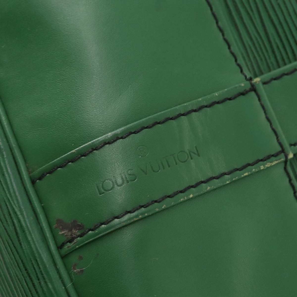 Louis Vuitton LOUIS VUITTON Epi Randonnee GM Shoulder Bag Green M43084 LV Authentic SW2146