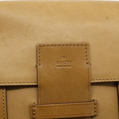 Gucci GUCCI Hand Bag Leather Beige 101287 Authentic 177601