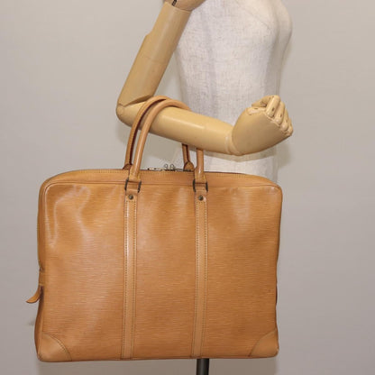 Louis Vuitton LOUIS VUITTON Epi Porte Documents Voyage Business Bag Beige M54476 Authentic th6381
