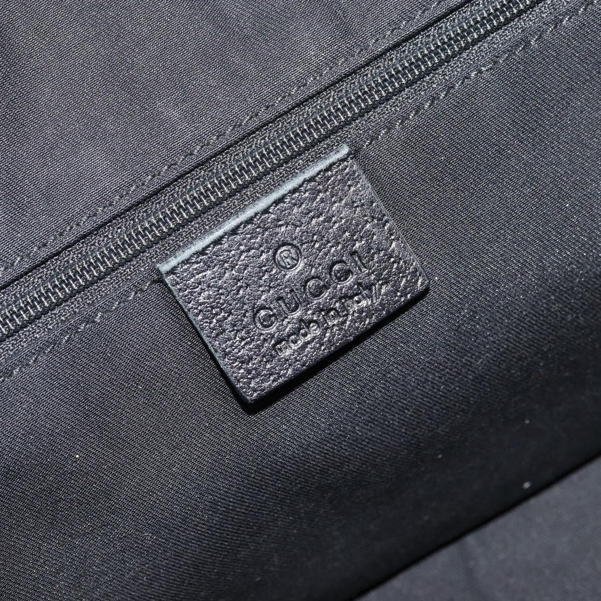 Gucci GUCCI GG Canvas Princi Hand Bag Black Gold 161720 Authentic 176928
