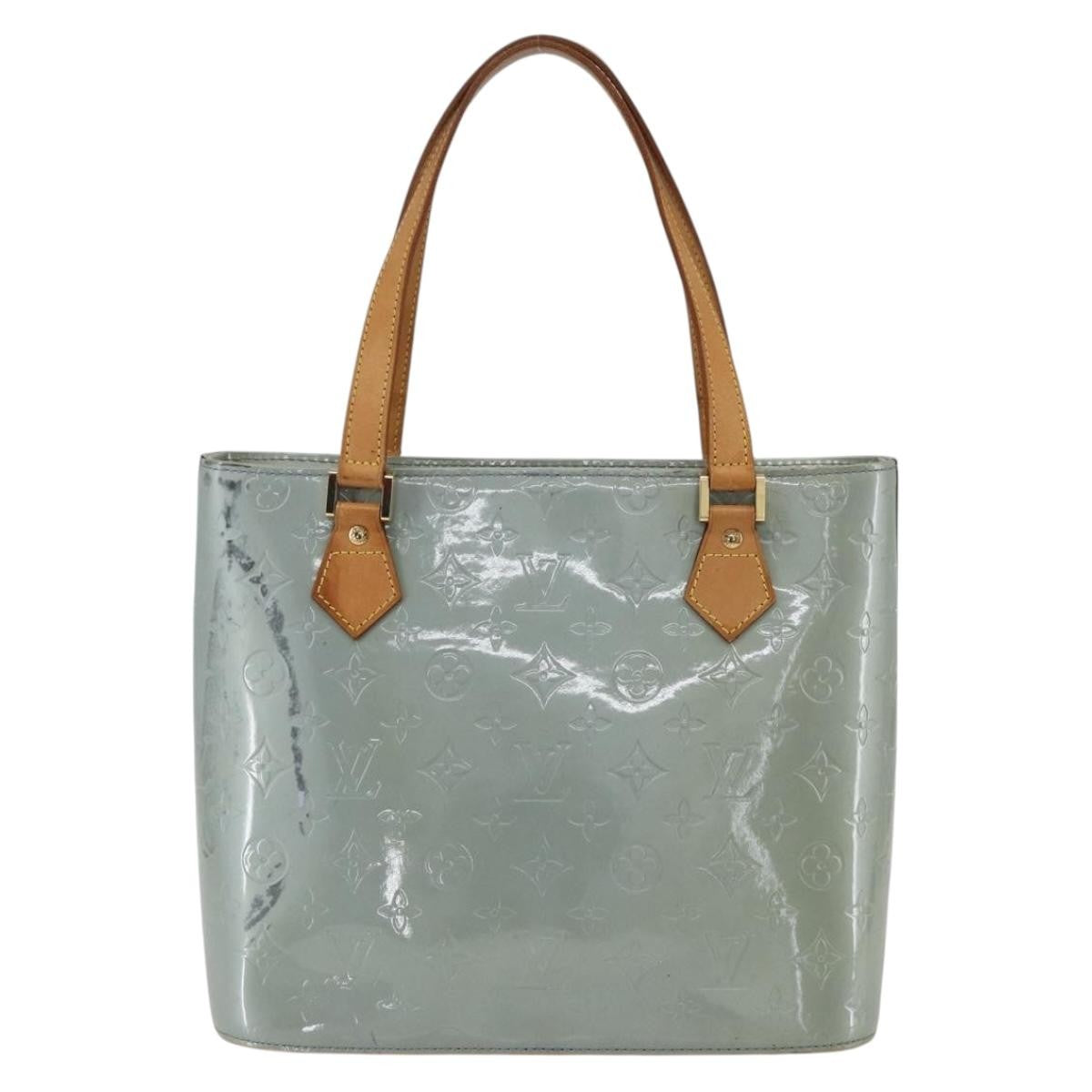 Louis Vuitton LOUIS VUITTON Monogram Vernis Houston Hand Bag Lavande M91218 LV Authentic gh1820