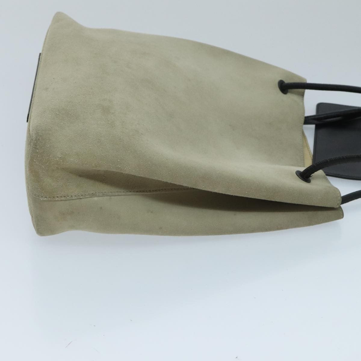 Gucci GUCCI Shoulder Bag Suede Beige 101341 Authentic 96679