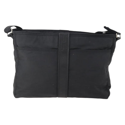 Hermès Hermès HERMES Acapulco Basas MM Shoulder Bag Nylon Black Authentic BAZ192