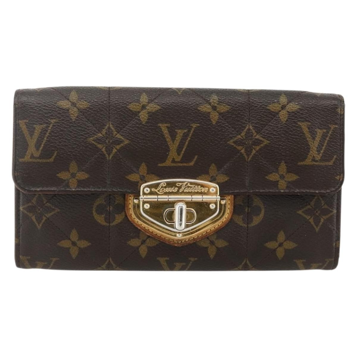Louis Vuitton LOUIS VUITTON Monogram Etoile Portefeiulle Sarah Long Wallet M66556 Authentic 153672 Bag
