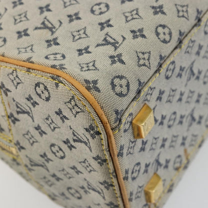 Louis Vuitton LOUIS VUITTON Monogram Mini Marie Hand Bag Blue M92003 LV Authentic ep14206