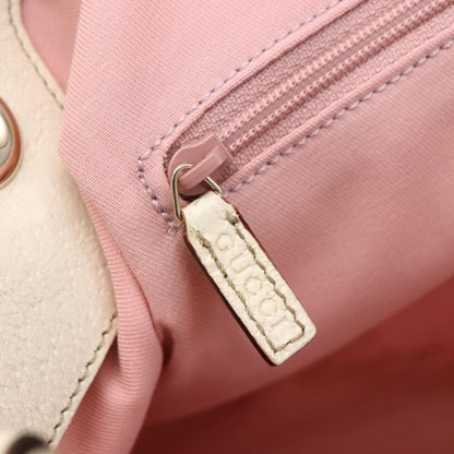 Gucci GUCCI GG Canvas Tote Bag Pink Gold 121023 Authentic ep11753
