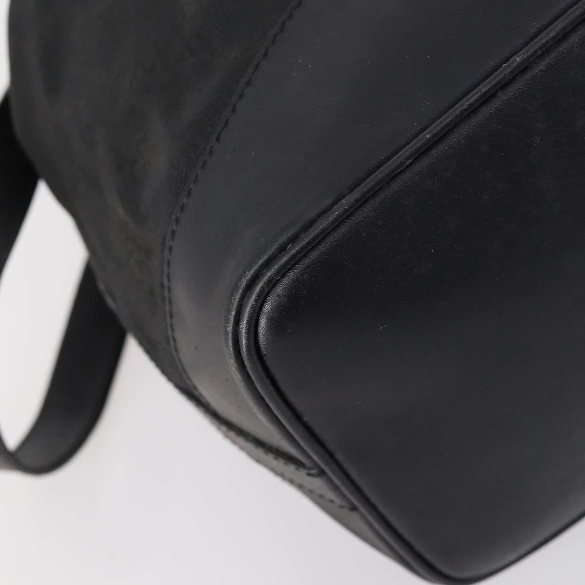 Gucci GUCCI GG Canvas Shoulder Bag Black Gold 001 2854 1627 Authentic 141820