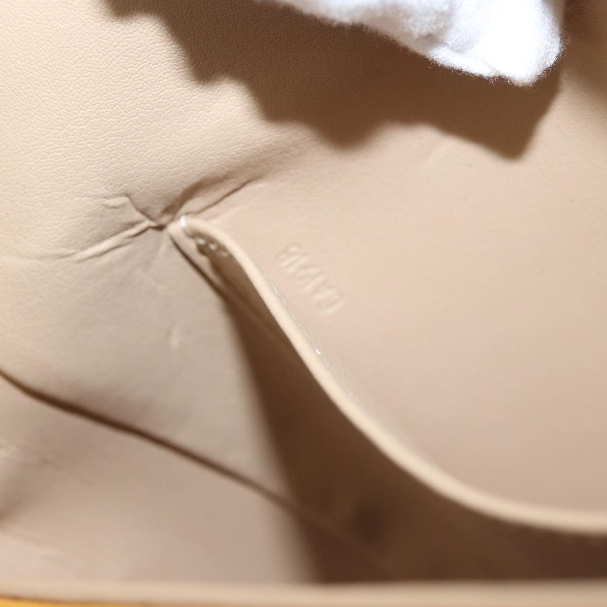 Louis Vuitton LOUIS VUITTON Monogram Vernis Thompson Street Bag Beige M91301 LV Authentic 128772
