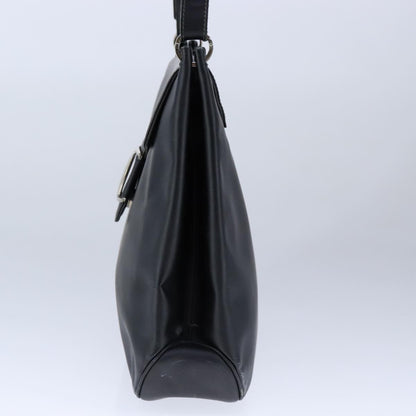 Salvatore Ferragamo Salvatore Ferragamo Shoulder Bag Patent leather Black Authentic bs21286