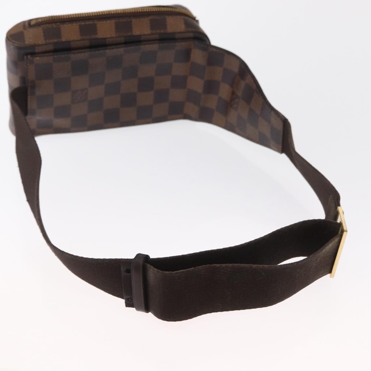 Louis Vuitton LOUIS VUITTON Damier Ebene Geronimos Shoulder Bag N51994 LV Authentic 164331