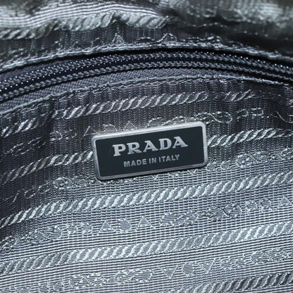 Prada PRADA Hand Bag Nylon 2way Gray Authentic 110159