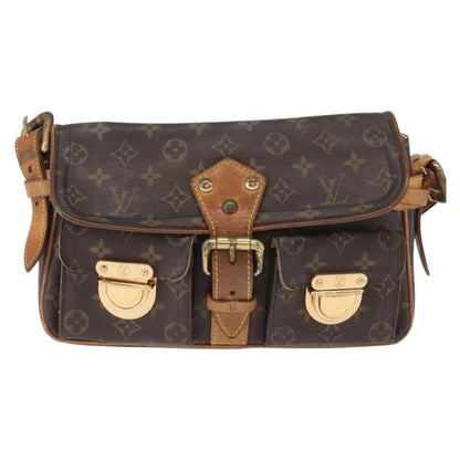 Louis Vuitton LOUIS VUITTON Monogram Hudson PM Shoulder Bag M40027 LV Authentic 164131