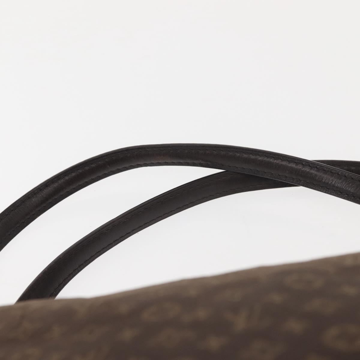 Louis Vuitton LOUIS VUITTON Monogram Idylle Ballad PM Tote Bag Dark Brown M40573 Authentic 144172