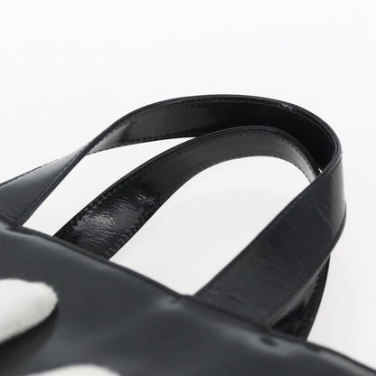 Gucci GUCCI Hand Bag Patent leather Black Silver 000 1013 0504 Authentic ka2334