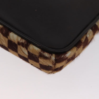 Louis Vuitton LOUIS VUITTON Damie sovage Gazelle Bag Harako leather Brown M92130 Authentic ka3269